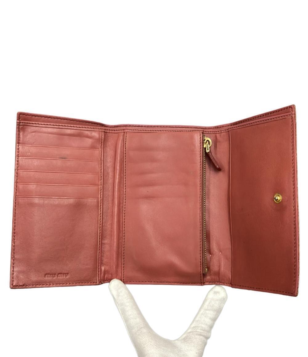 Miu Miu Tri Wallet fold MIUMIU